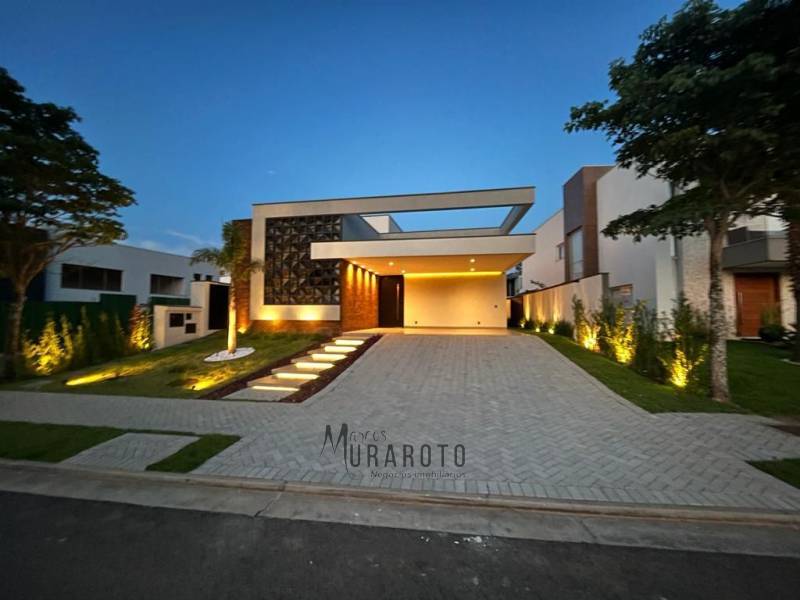 Casa de condomínio com 3 quartos, 222m², à venda em Votorantim, Alphaville Nova Esplanada I - Muraroto