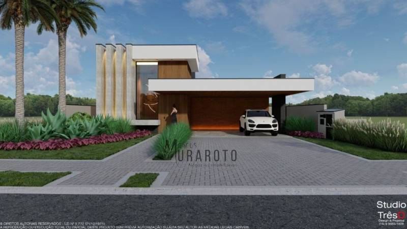 Casa de condomínio com 3 quartos, 264m², à venda em Votorantim, Alphaville Nova Esplanada I - Muraroto